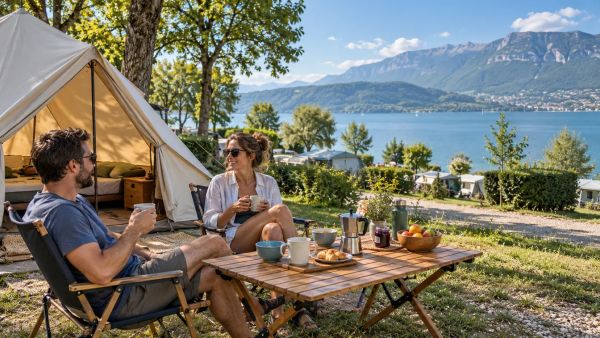 Découverte des campings à Aix-les-Bains : entre lac et montagnes